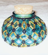 Mary Kroll: Beaded Decorative Bottles